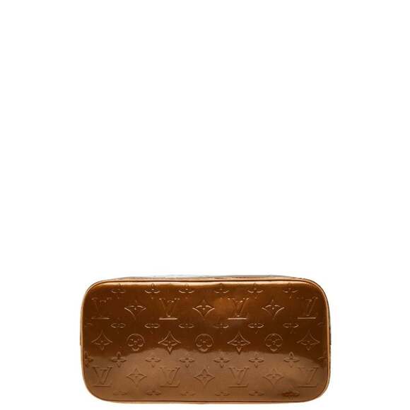 LOUIS VUITTON Brown Monogram Leather Tote Bag